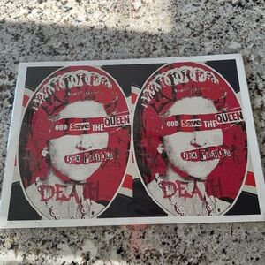 God Save the Queen DEATH NYC Print